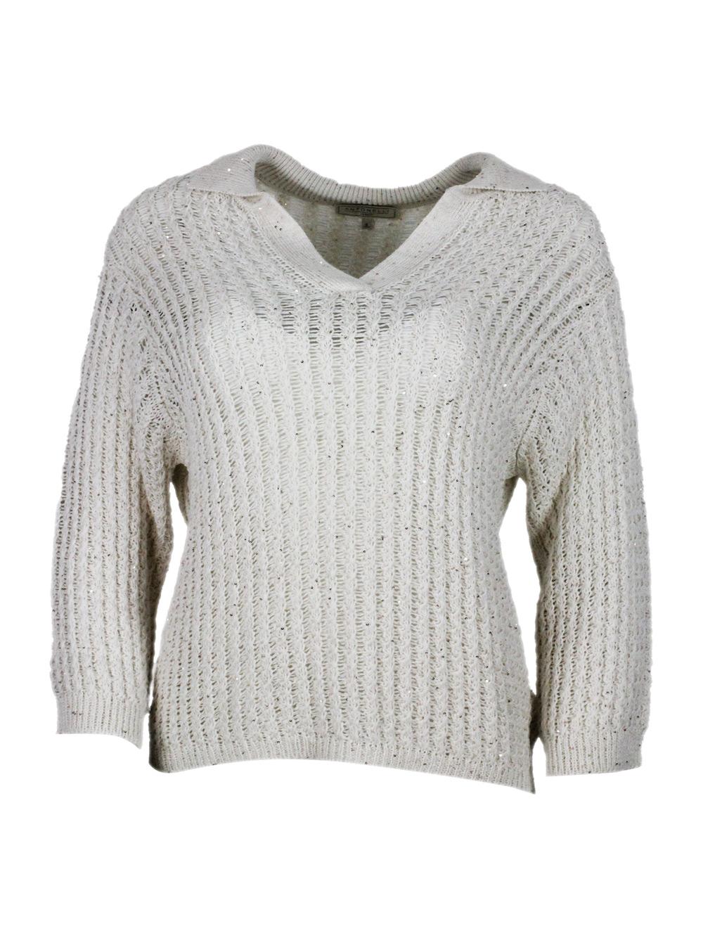 antonelli firenze sweaters burro 46li 23co 24vi - women