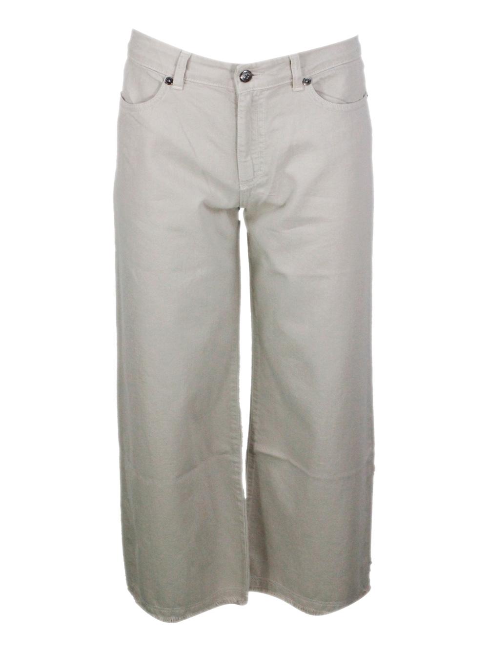 antonelli firenze trousers beige 100co - women