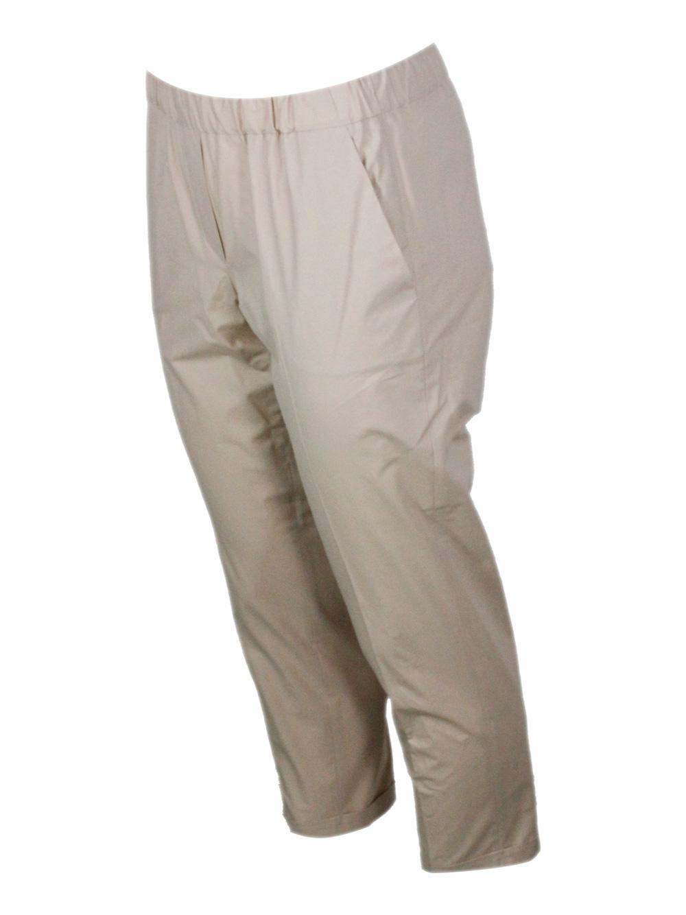 antonelli firenze trousers beige 95co 5ea - women