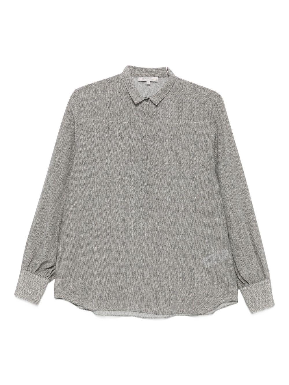 antonelli herringbone shirt