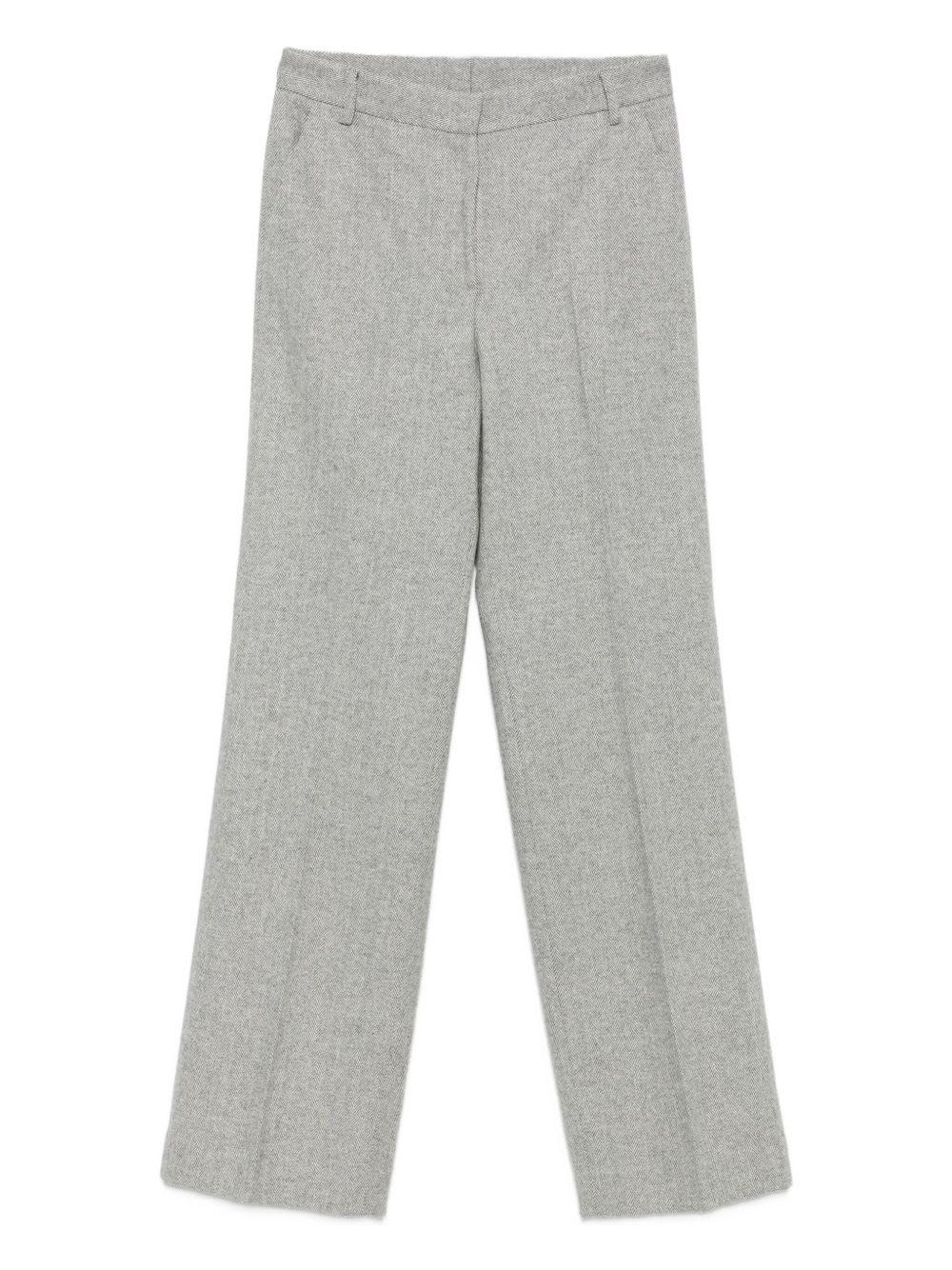 antonelli herringbone trousers