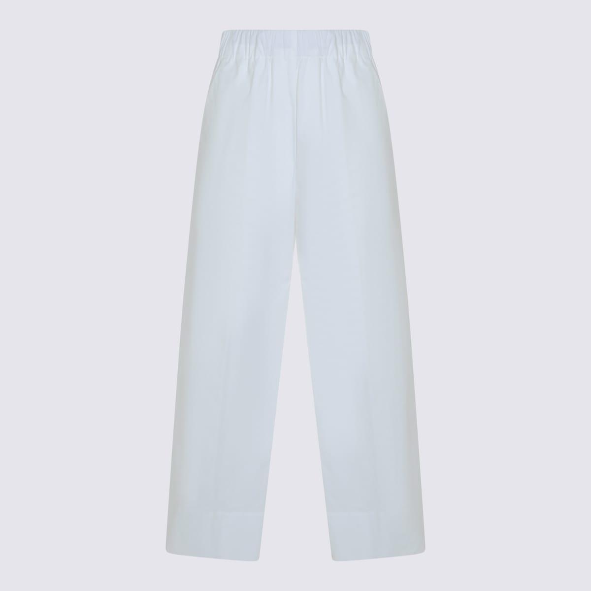 antonelli white cotton pant