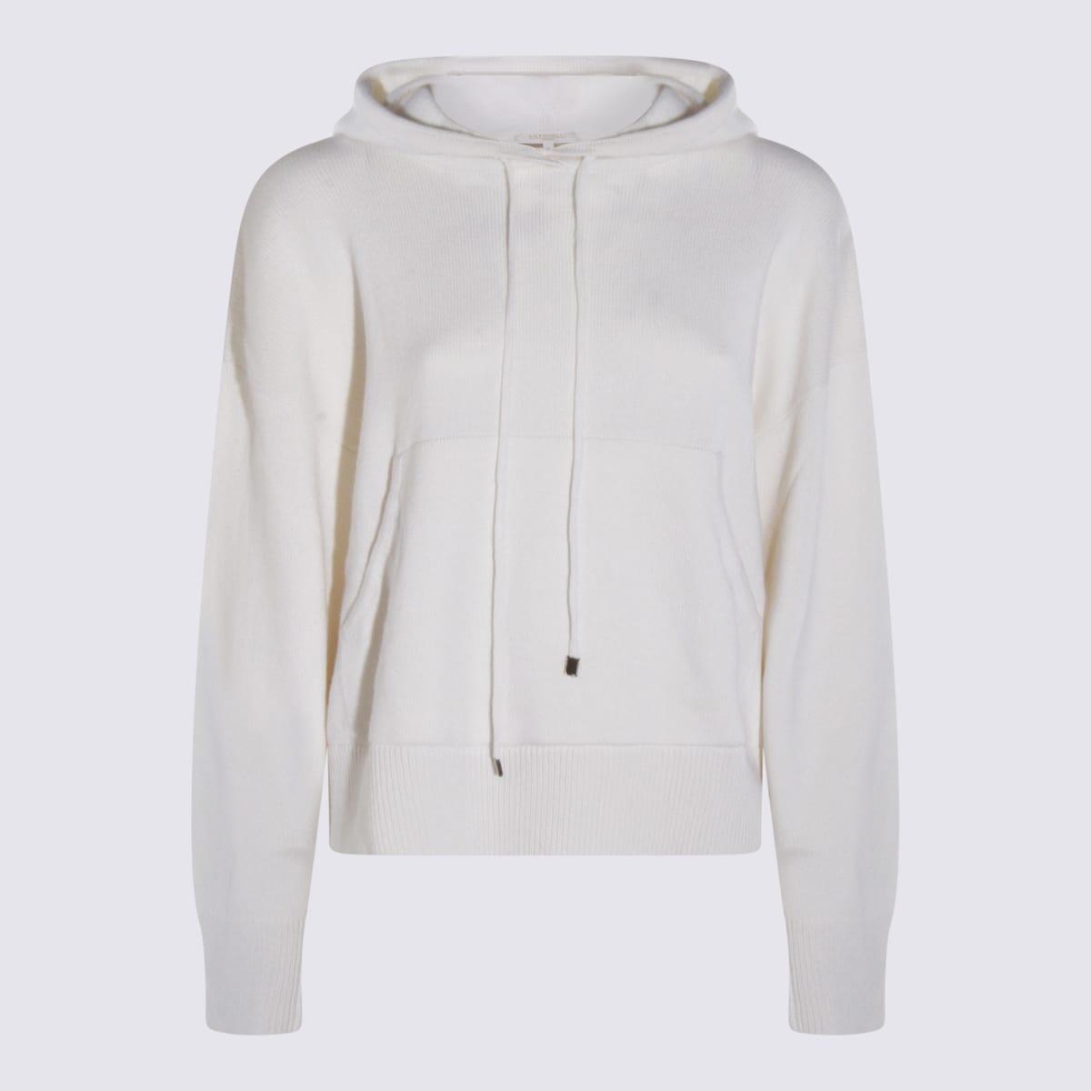 antonelli white manlio wool sweatshirt
