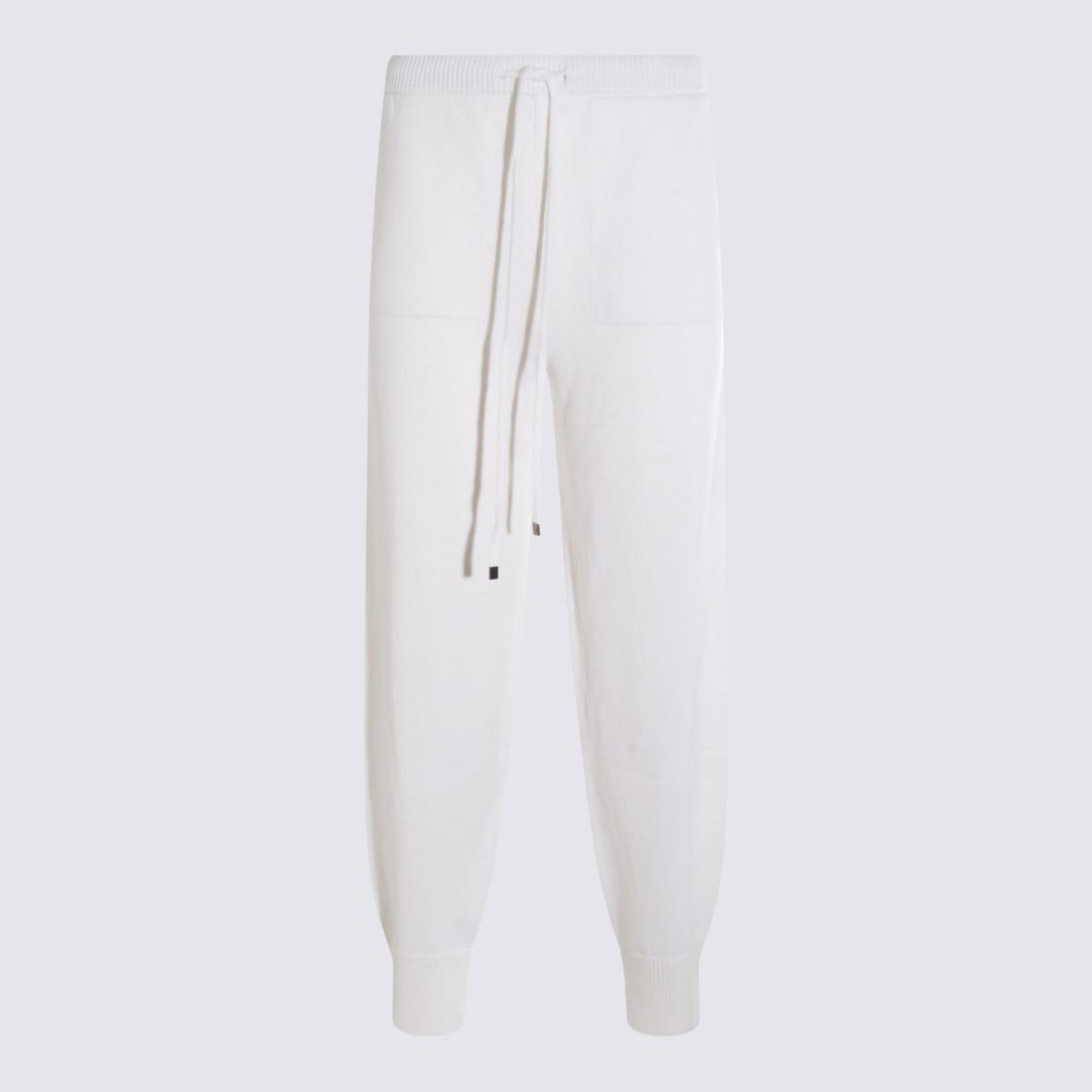 antonelli white wool pants