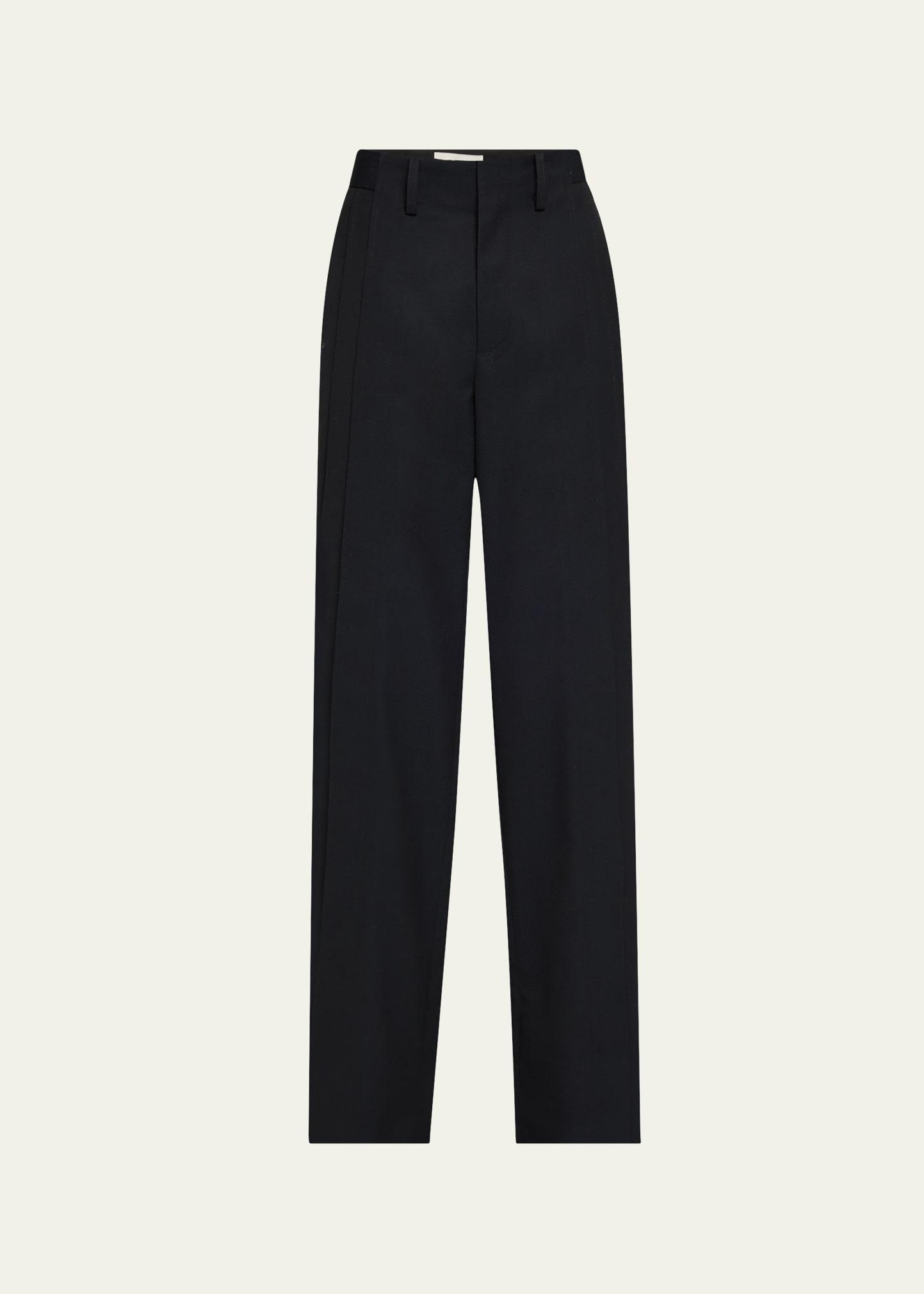 antonio pleated pants