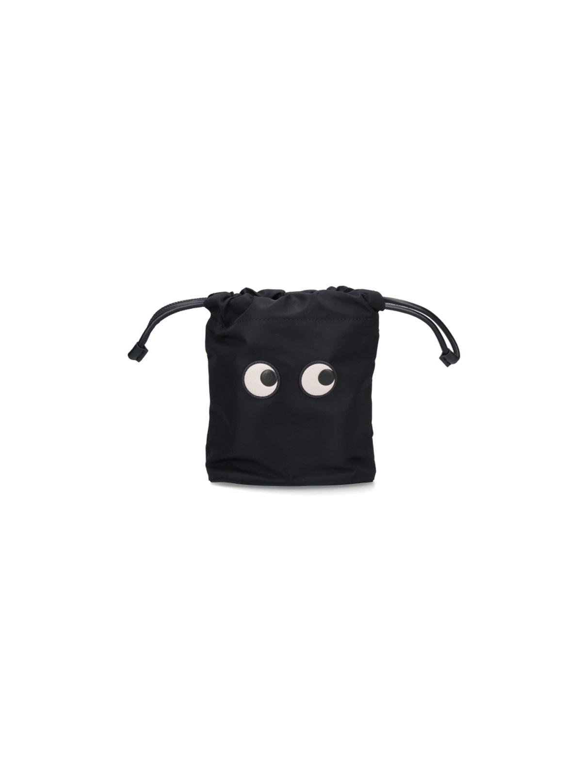 anya hindmarch 'eyes' bucket pouch