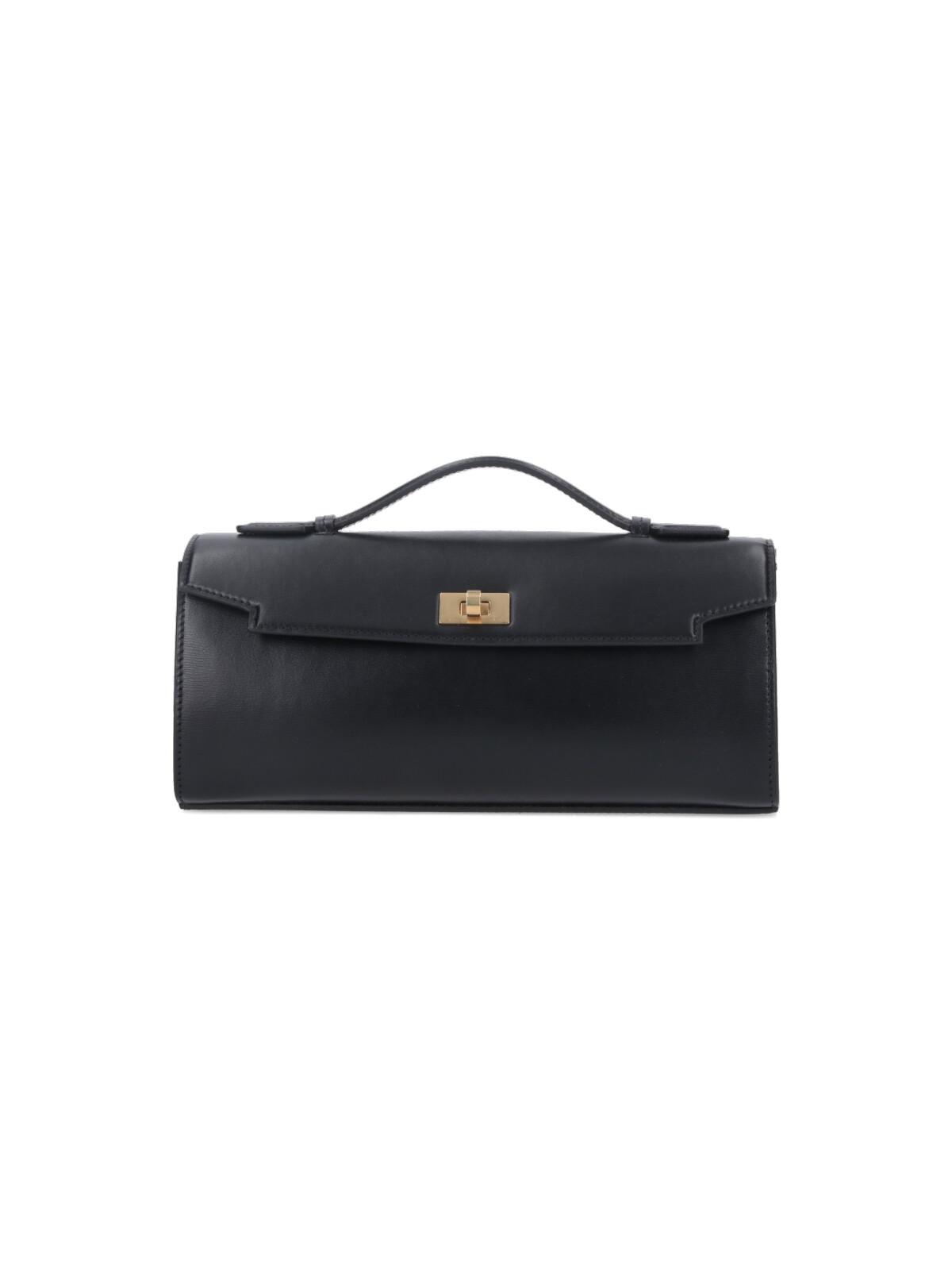 anya hindmarch bags black cowhide - women