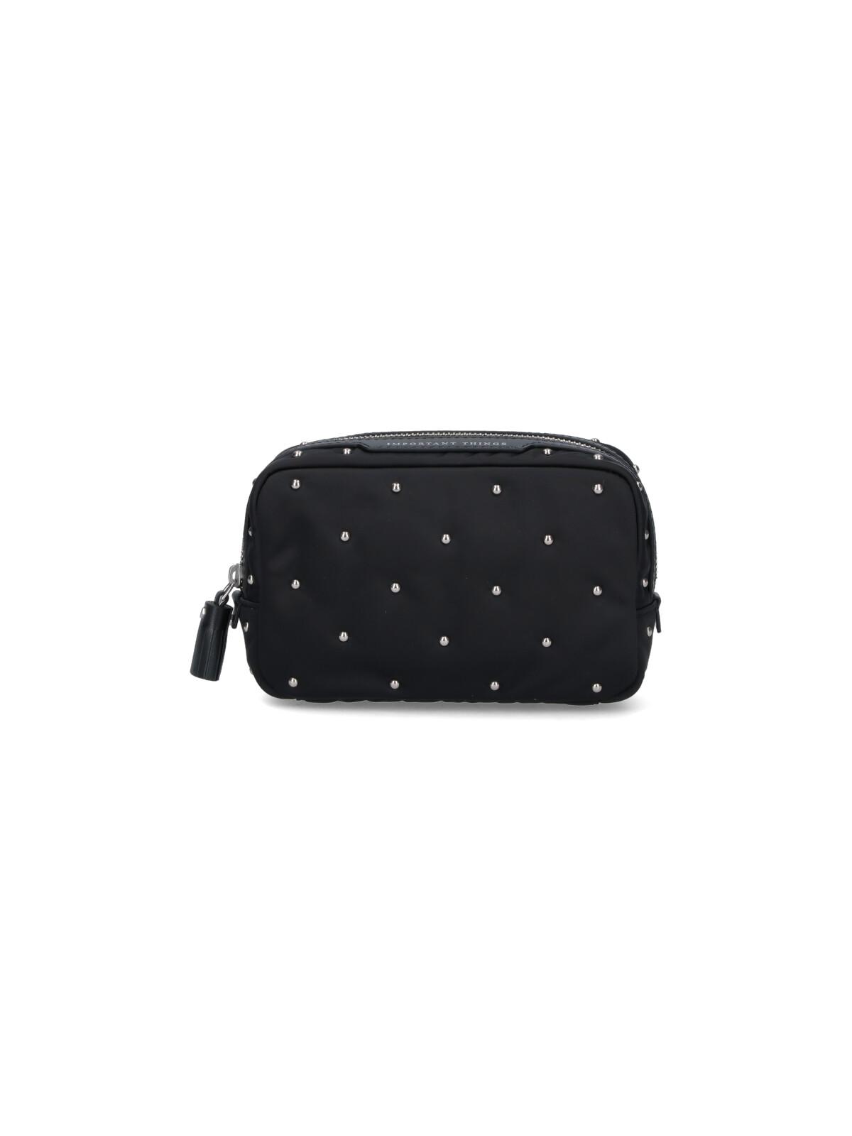 anya hindmarch bags black fabric 1: recycled polyester - women