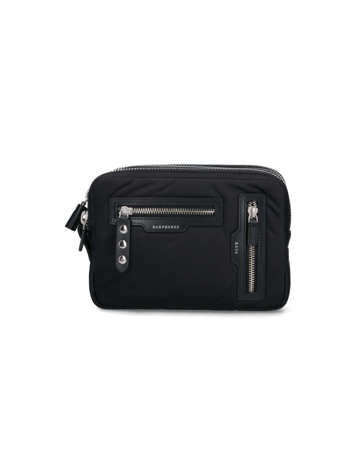 anya hindmarch bags black fabric 1: recycled polyester - women