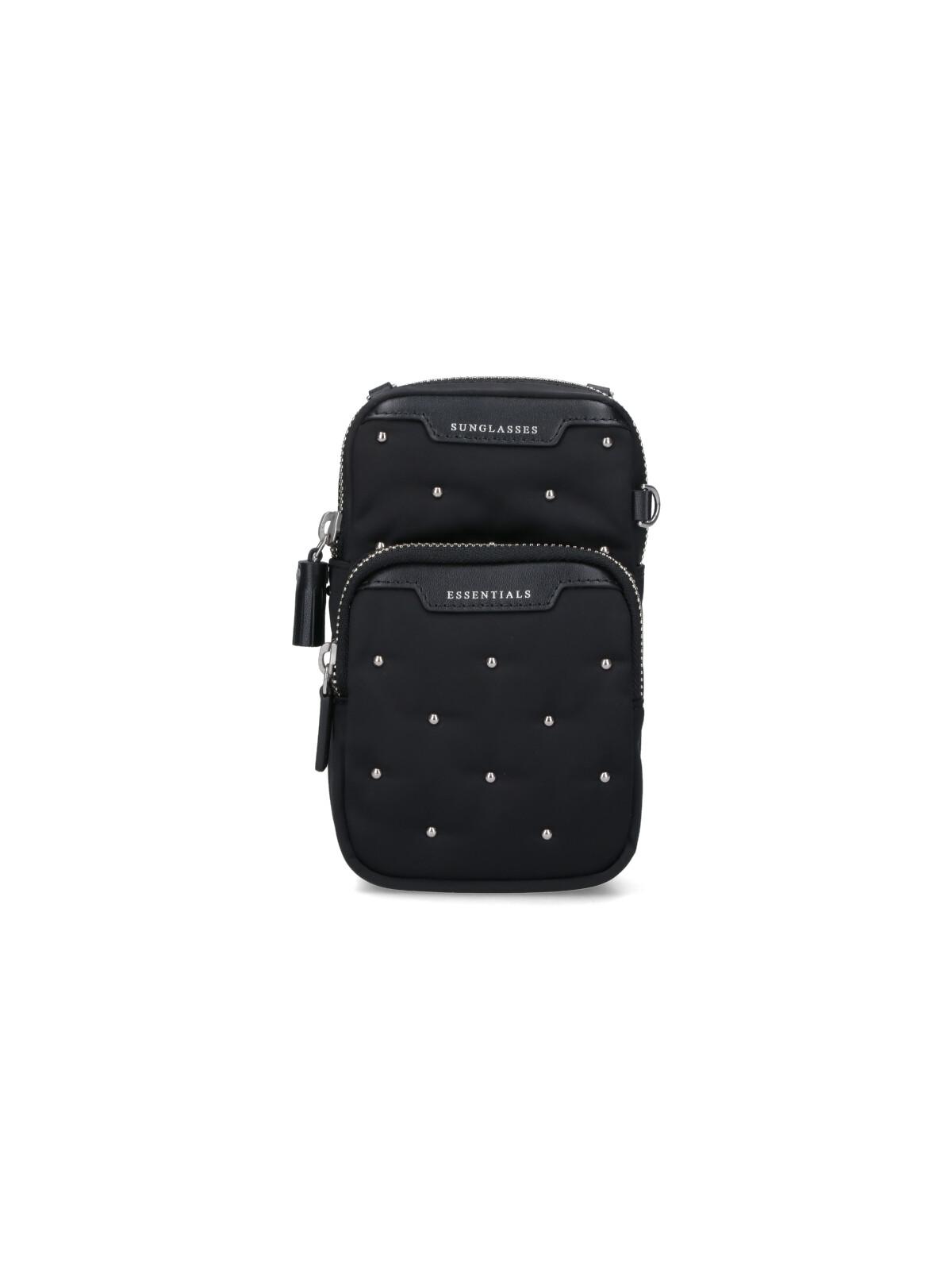 anya hindmarch bags black fabric 1: recycled polyester - women