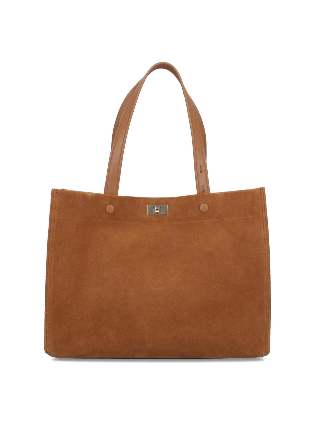 anya hindmarch bags brown cowhide - women