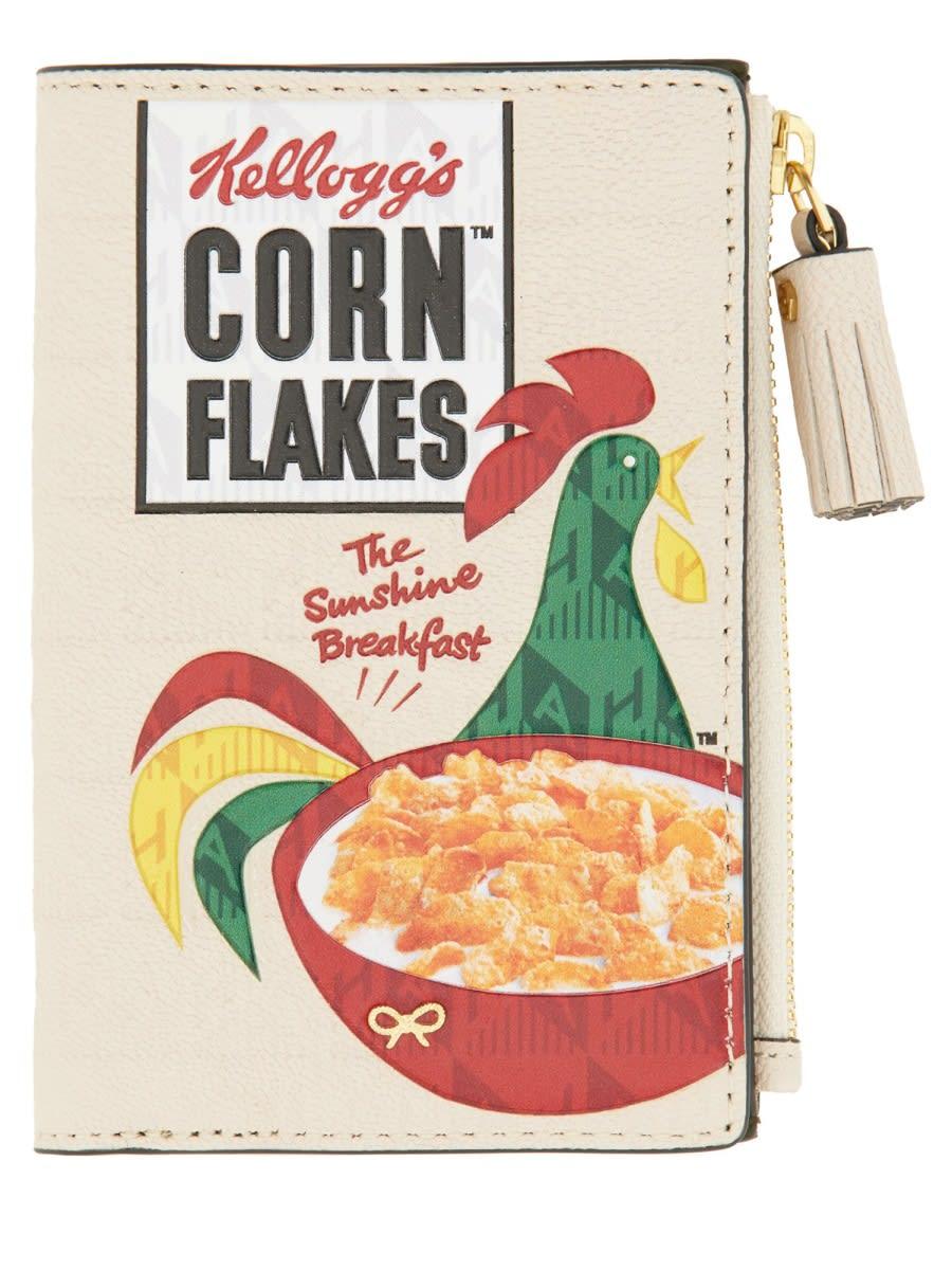 anya hindmarch cornflakes wallet