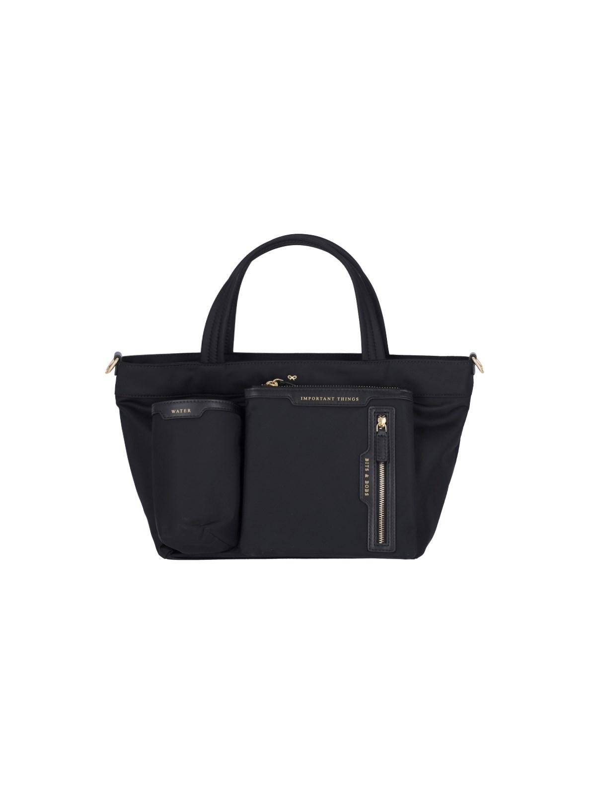 anya hindmarch multi-pocket tote bag
