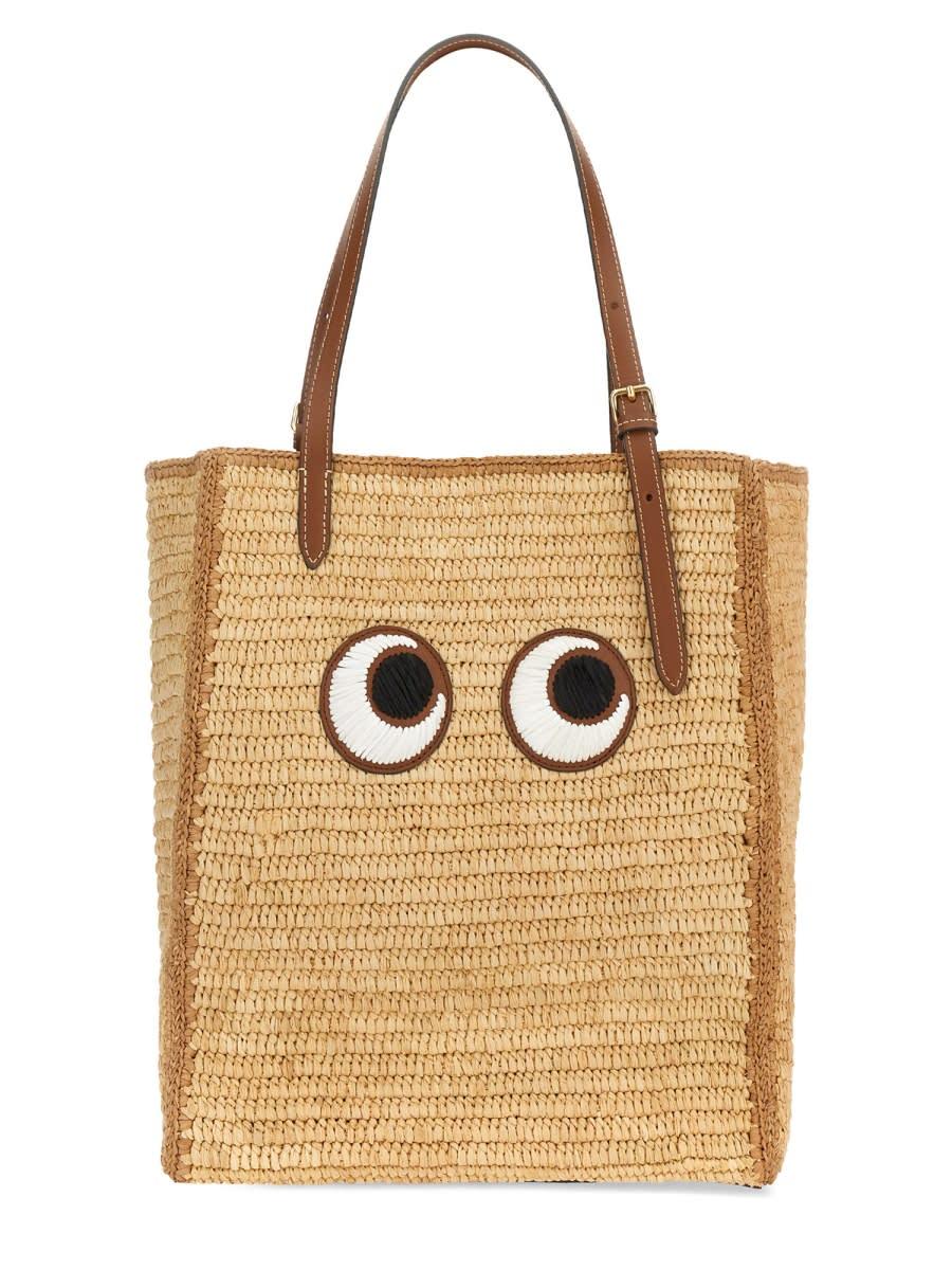 anya hindmarch small eyes tote bag