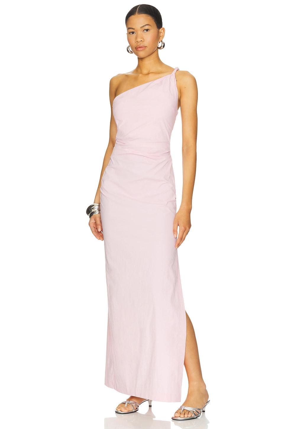 apolline asymmetric maxi dress