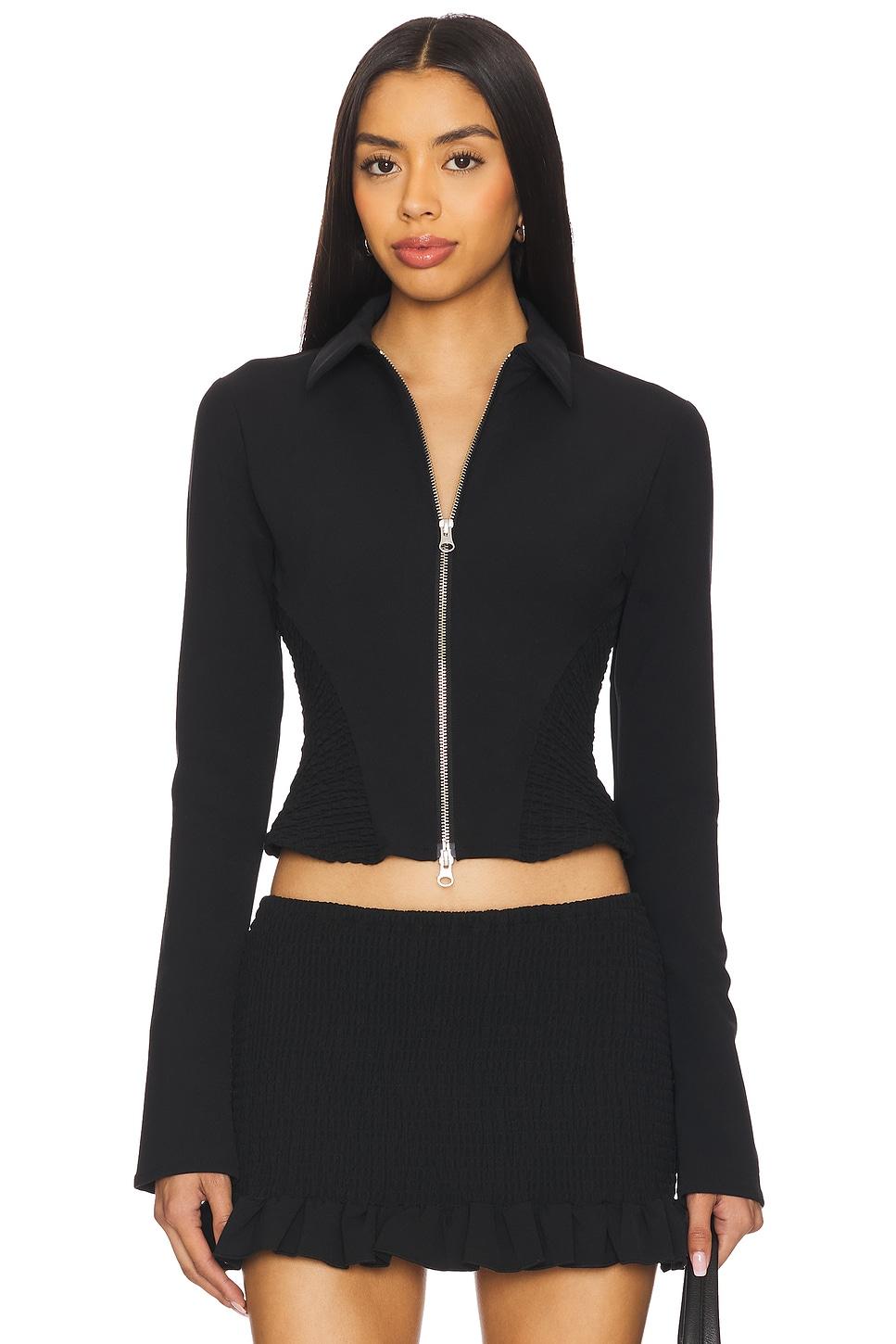 apolline smocked jacket