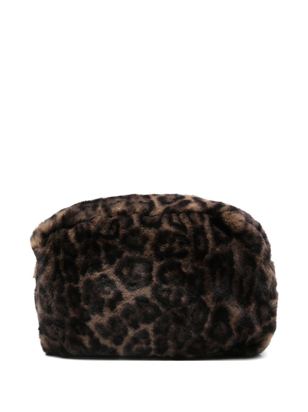 apparis jumbo leopard noor pouch