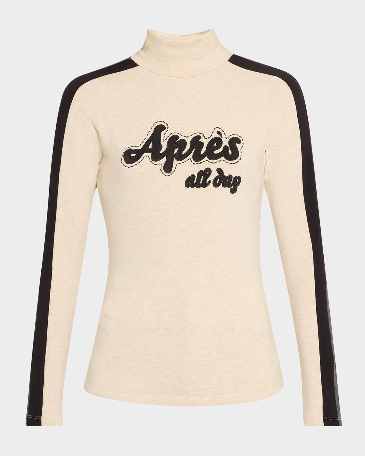apres all day mock-neck shirt