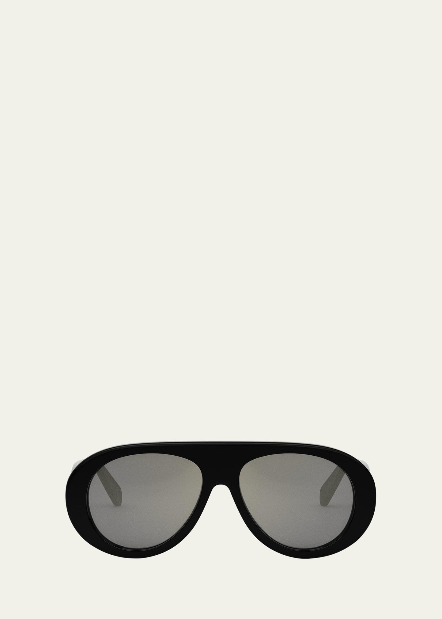 apres ski acetate aviator sunglasses