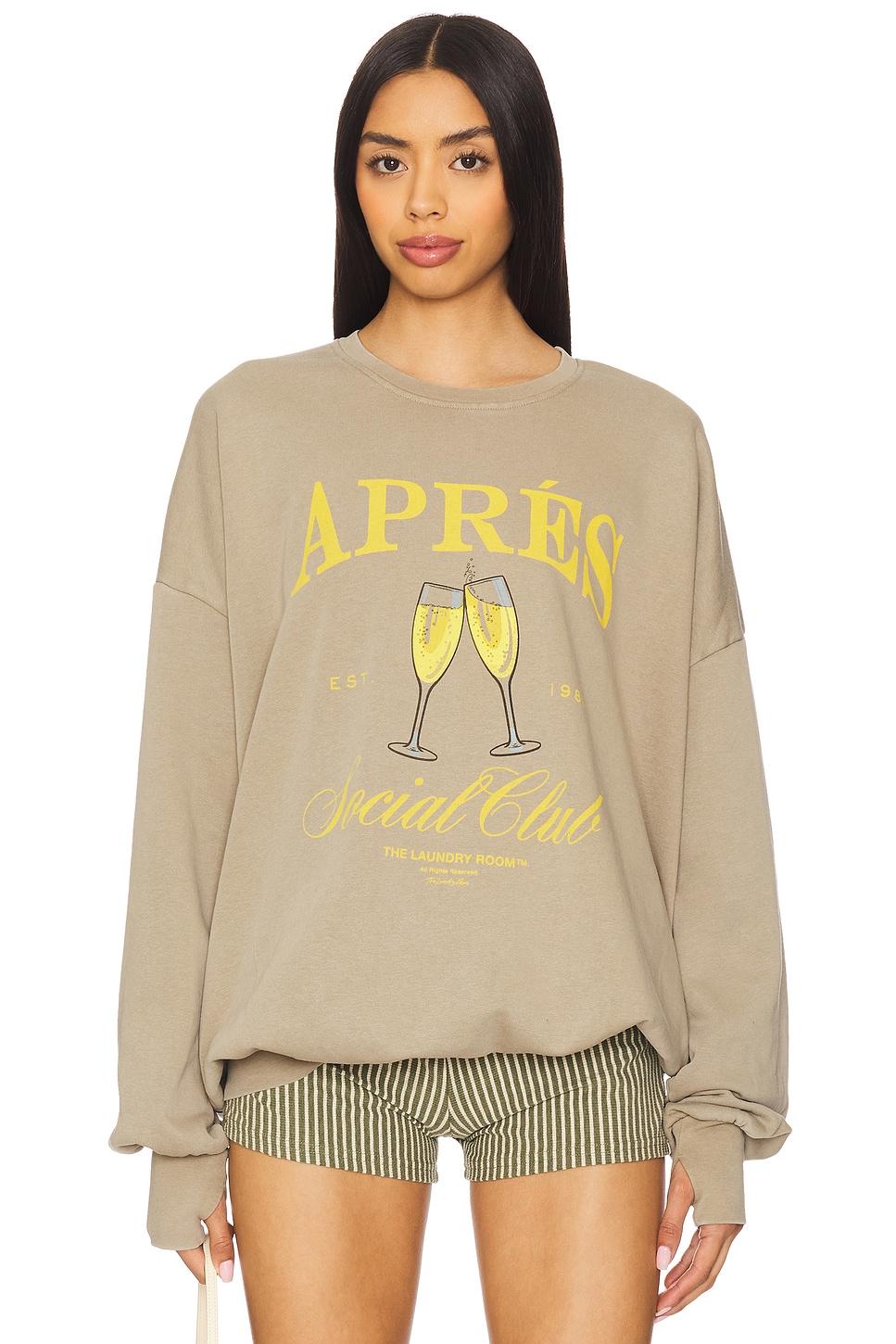 apres social club sweatshirt