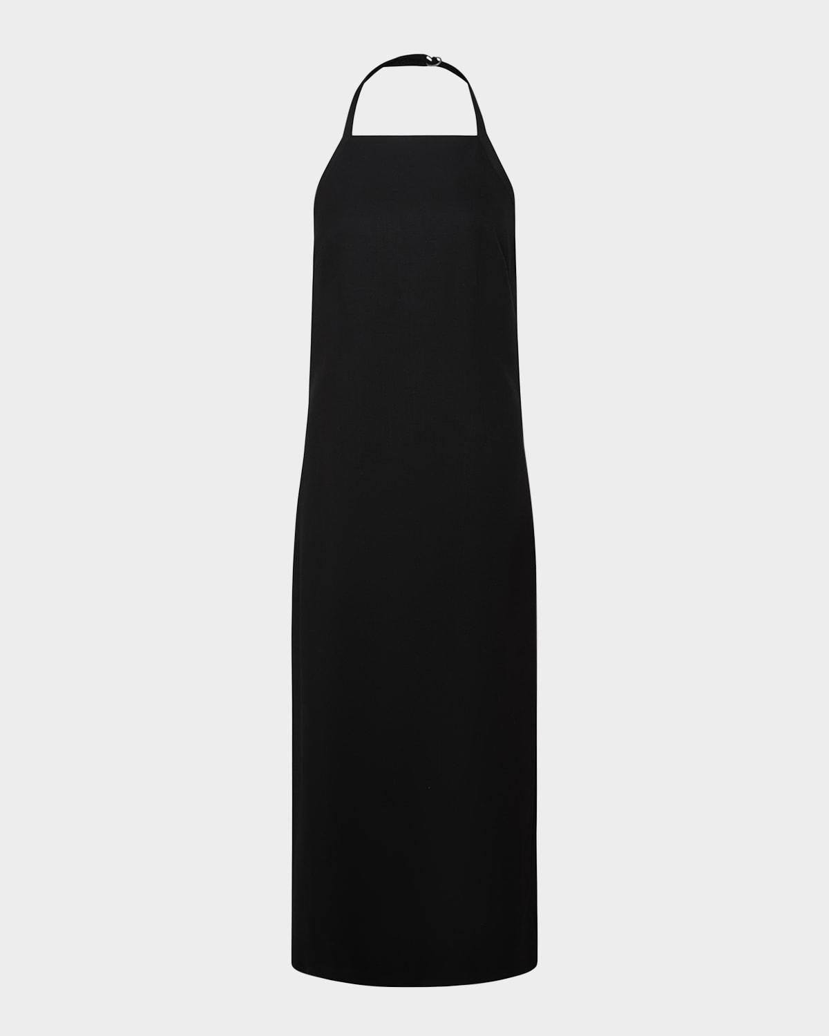 apron halter dress