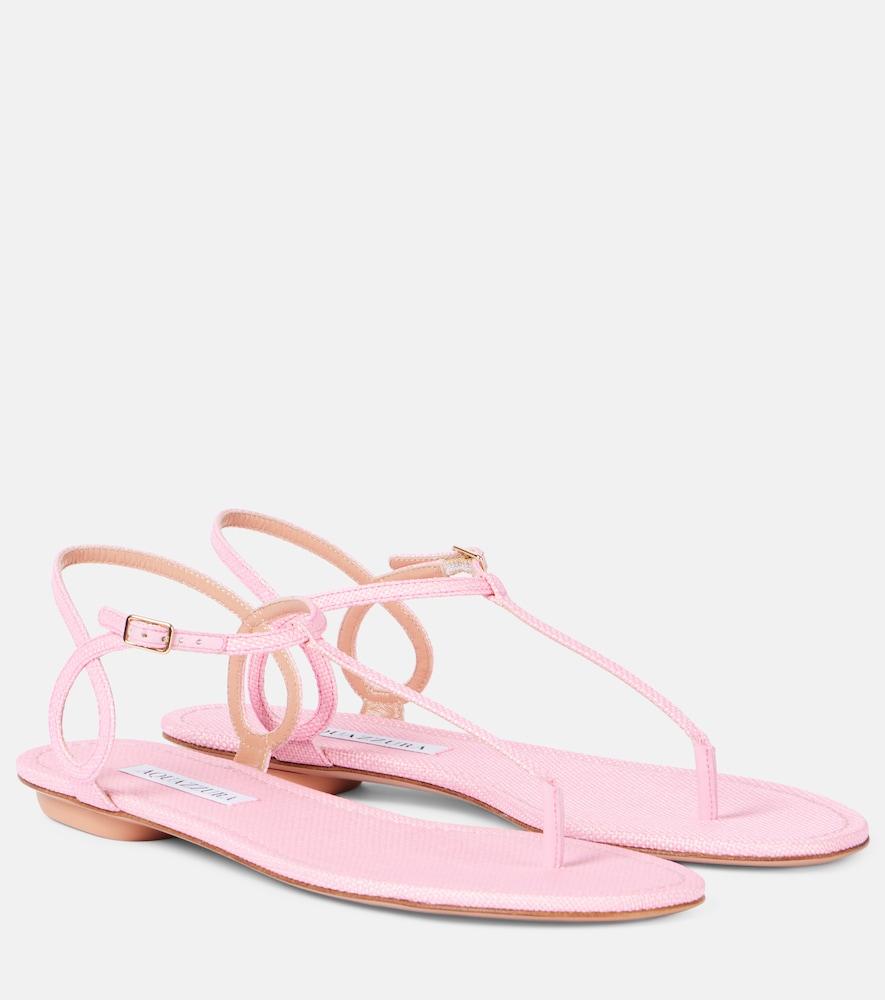 aquazzura almost bare raffia