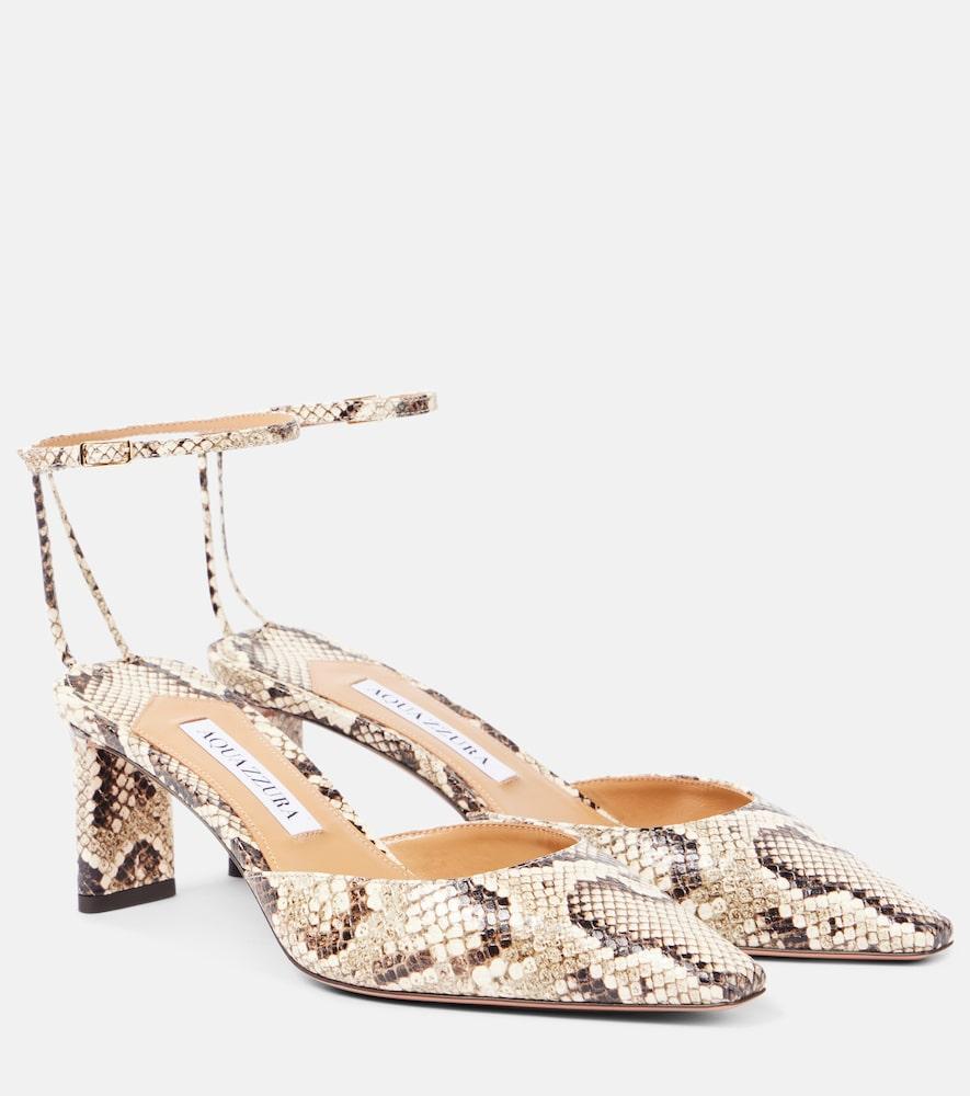 aquazzura blade 65 snake