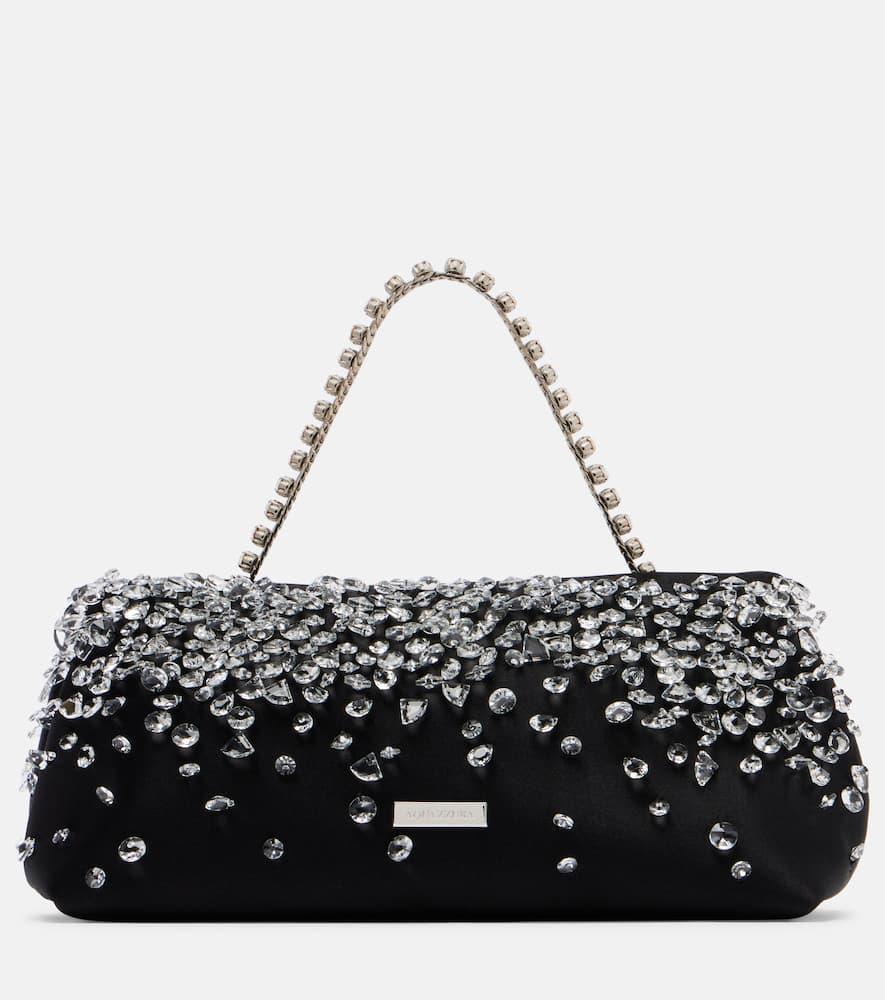 aquazzura constellation mini satin top