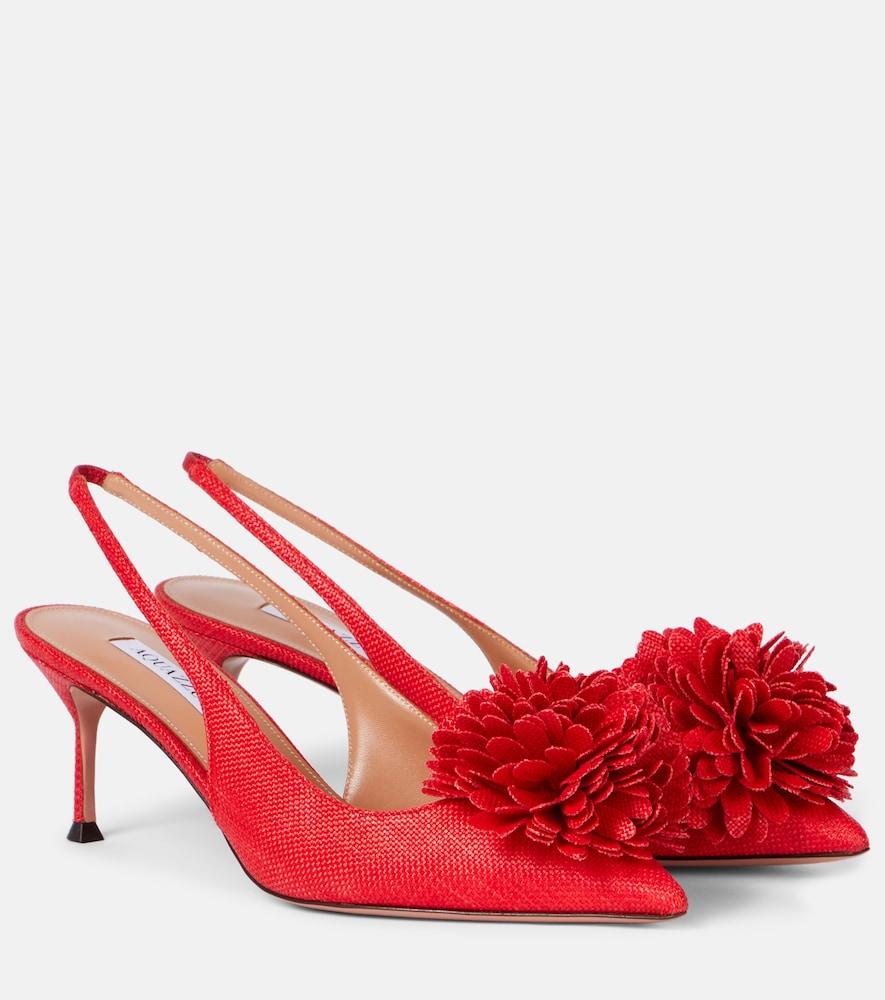 aquazzura couturier 65 slingback pumps