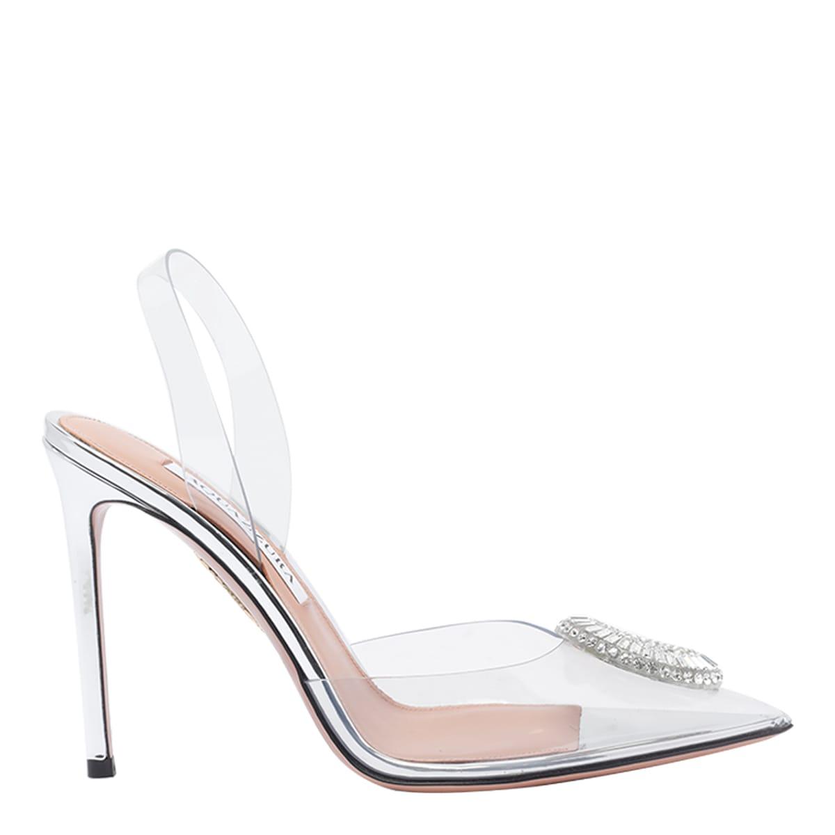 aquazzura crystal plexi pumps