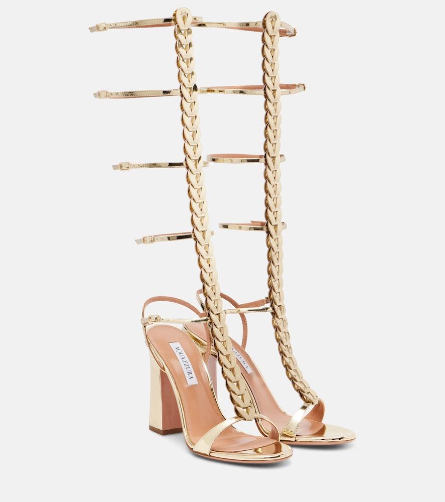 aquazzura destiny gladiator 105 sandals