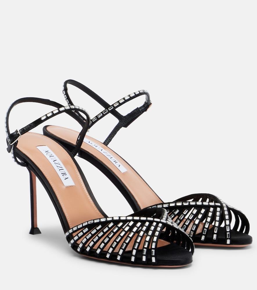 aquazzura hold me 85 crystal