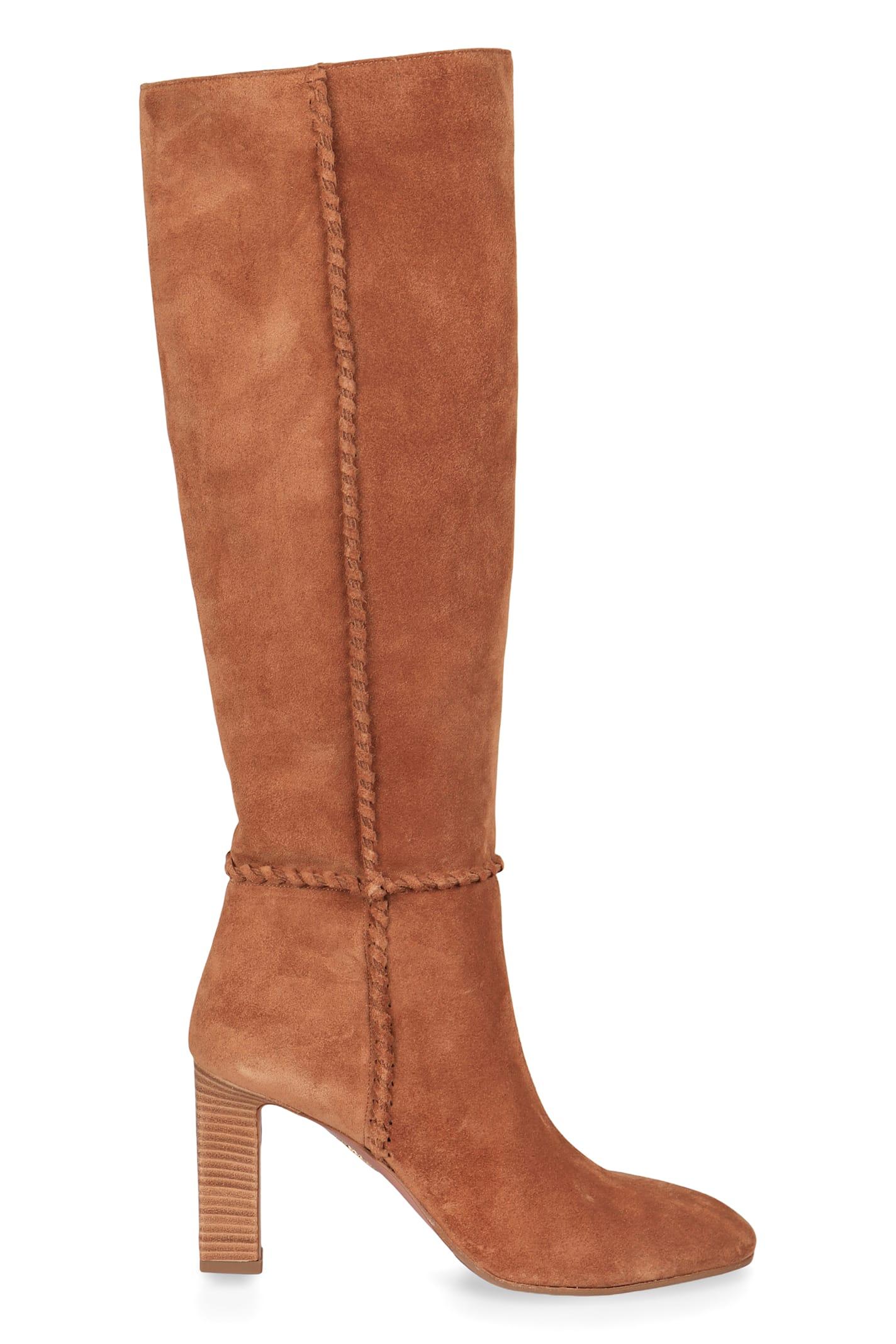 aquazzura indy suede boots