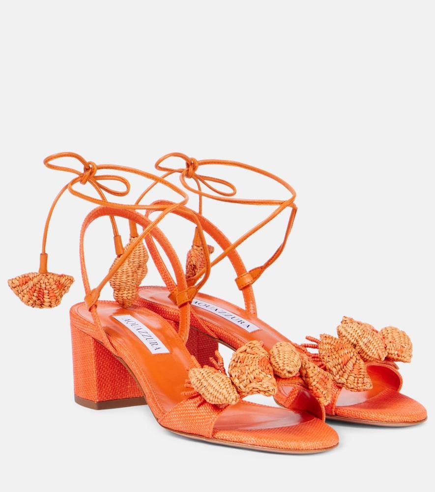 aquazzura marea 50 appliqué leather