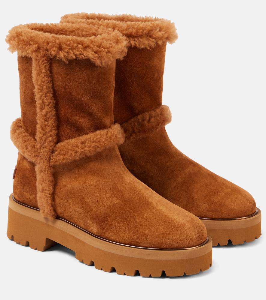 aquazzura teddi 20 shearling