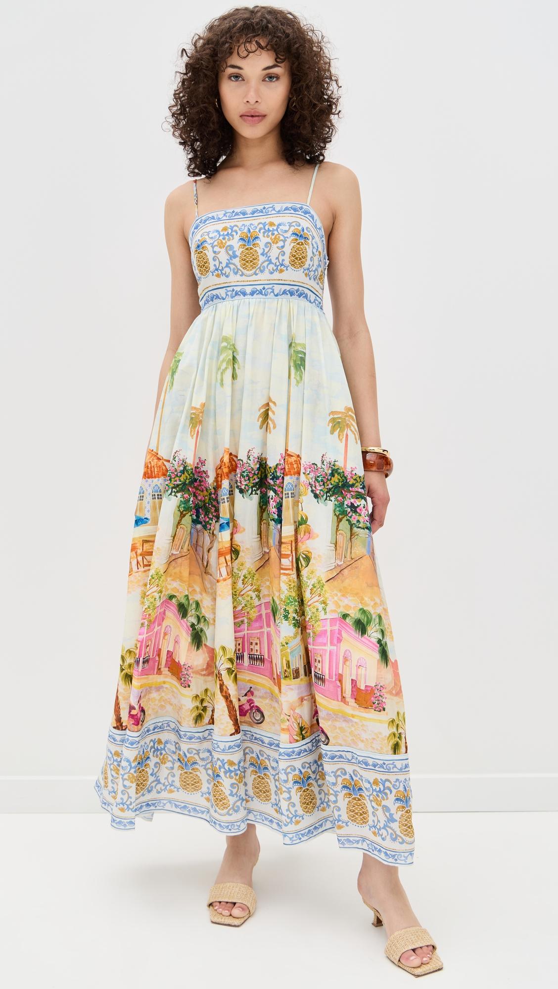 aracati multicolor maxi dress