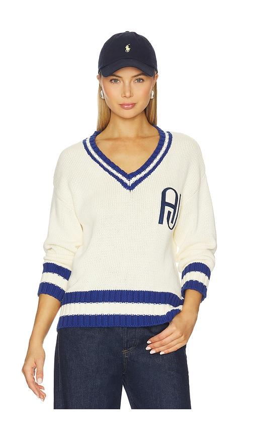 araminta james aj knit sweater in cream.