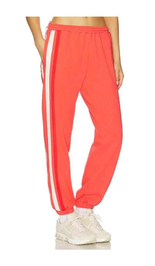 araminta james bisous trackpant in coral.