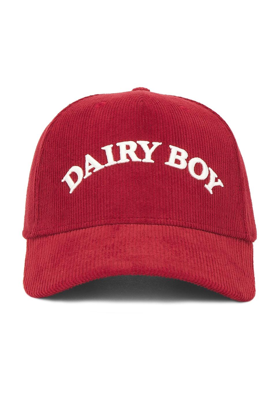 arch corduroy trucker hat