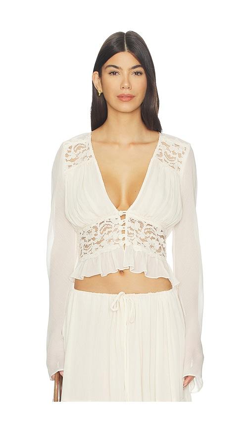 arcina ori alessandra top in cream.