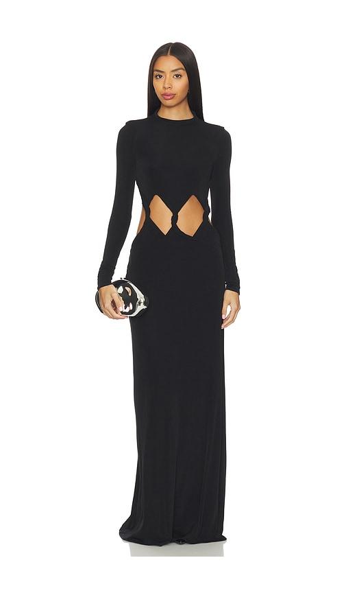 arcina ori gisella dress in black.