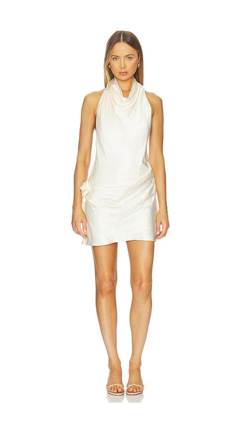 arcina ori rosa dress in ivory.