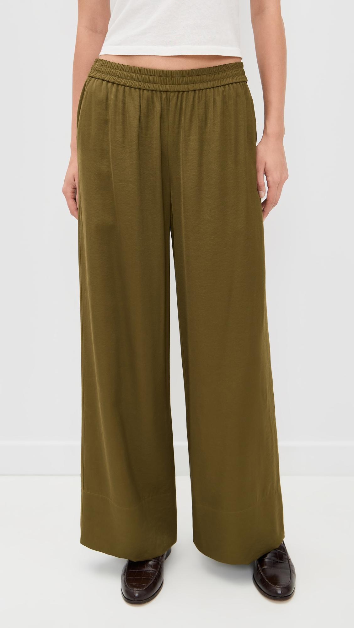 arden satin pants