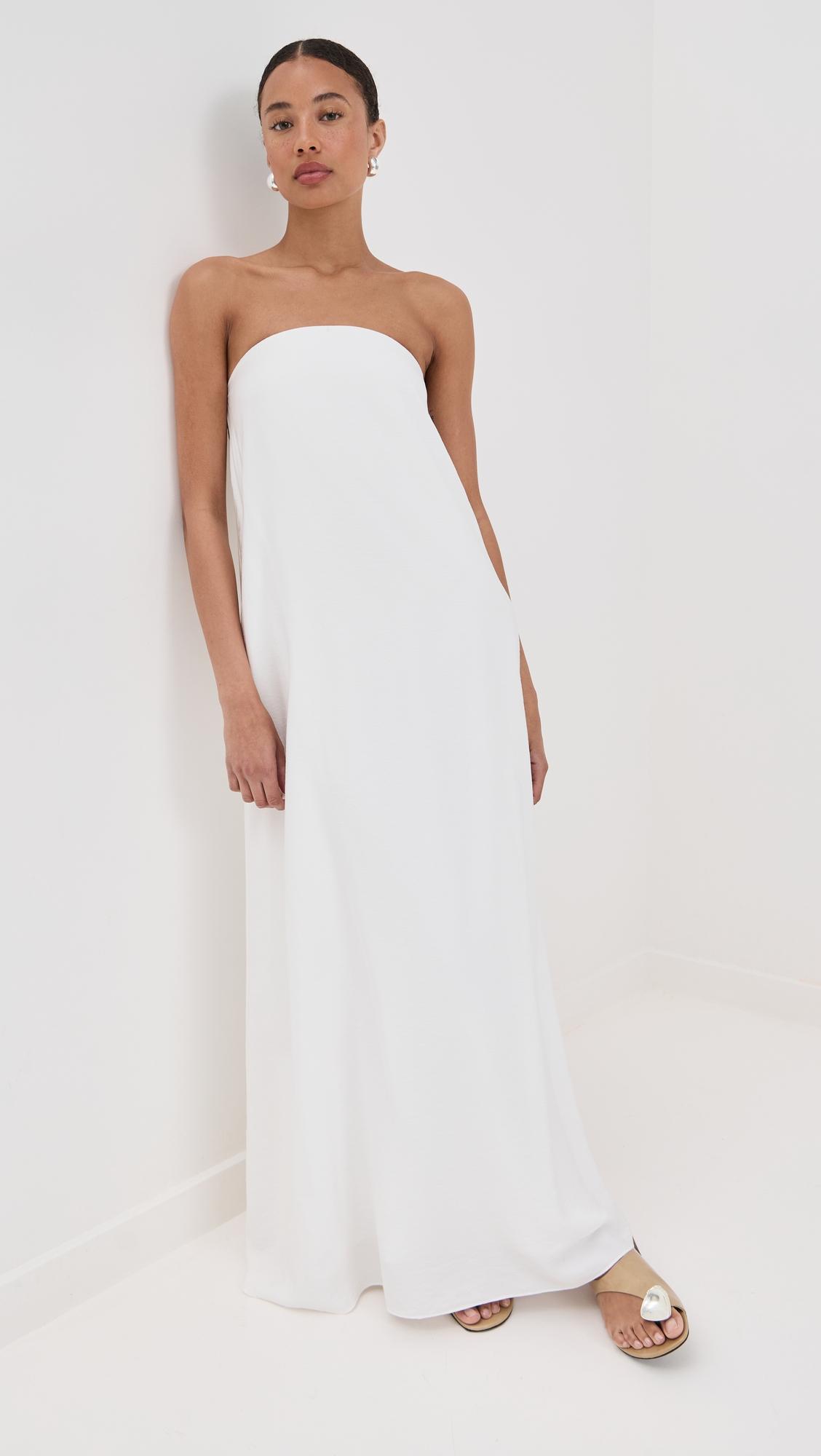 arden strapless maxi dress