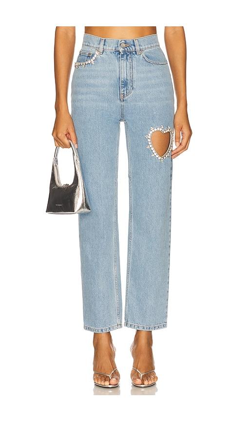 area crystal heart jean in denim-medium.