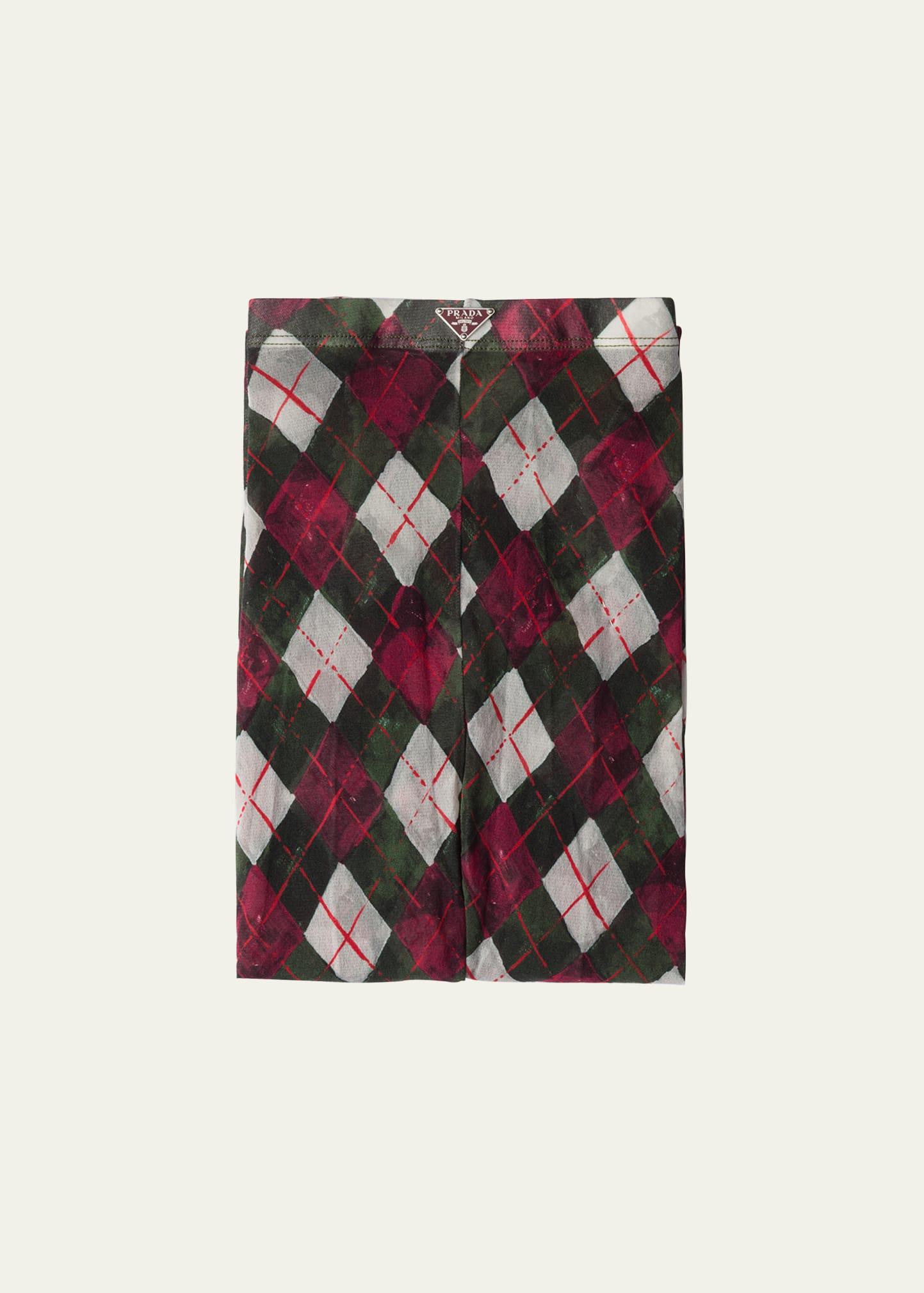 argyle tulle tights