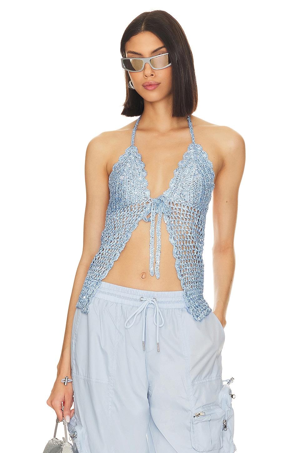 arian halter tie top