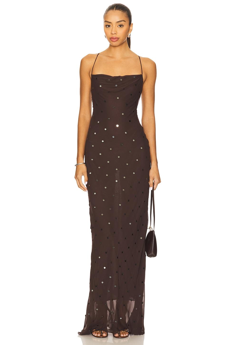 arielle slip maxi dress