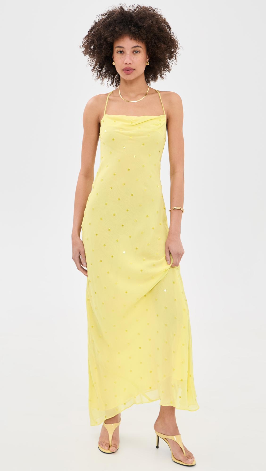 arielle slip maxi dress