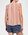 arlene striped linen blouse